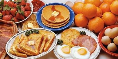 organize proper nutrition to lose weight